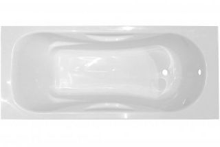 Ванна из литьевого мрамора Эстет Ellis silk ФР-00014628 170x75см белый матовый